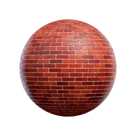 Red brick wall